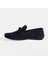 Calandra Lacivert Erkek Bağcık Detaylı Slip-On Süet Loafer 3