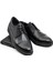 Milanex Hakiki Deri Siyah Erkek Klasik Ayakkabı 2