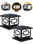 Adet Forlife Güneş Enerjili 10W Set Üstü Bahçe Aydınlatması, Su Geçirmez, 3200K-6500K, Sütun Üzer Küp Armatür, 2 Modlu (Beyaz-Gün Işığı), Veranda, Çit, Bahçe Duvarı Küp Aydınlatma 165×110 mm 1