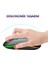 1600 Dpı Şarj Edilebilir 2.4 Ghz Rgb Işık Çift Modlu Bluetooth Mouse - AL2767 Gümüş 5