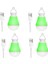 4 Adet 5 Volt - 5 Watt 1 Metre USB Kablolu Beyaz LED Ampul 1