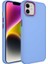 Apple iPhone 12 Kılıf Metal Çerçeve ve Buton Tasarımlı Silikon Zore Luna KAPAK-LILA-8680436631591-OT 1