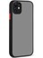 Apple iPhone 12 Mini Kılıf Zore Hux KAPAK-SIYAH-8682314055802-OTNV49503 1