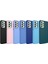Galaxy A33 5g Kılıf Metal Çerçeve ve Buton Tasarımlı Silikon Zore Luna Kapak-Lavendery GRAY-86804366 2