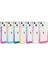 Apple iPhone 14 Plus Kılıf Simli ve Renk Geçiş Tasarımlı Lens Korumalı Zore Park Kapak-Pembe-Sarı-86 2