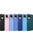 Galaxy M12 Kılıf Metal Çerçeve ve Buton Tasarımlı Silikon Zore Luna Kapak-Koyu YEŞIL-8680436632321-O 2