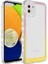 Galaxy A03 Kılıf Simli ve Renk Geçiş Tasarımlı Lens Korumalı Zore Park KAPAK-PEMBE-SARI-868043662111 1