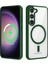 Galaxy S23 Plus Kılıf Magsafe Wireless Şarj Özellikli Silikon Zore Ege KAPAK-YEŞIL-8680436673317-OTN 1