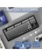 Attack Shark M87 Prov2 White Switch Mekanik Rgb Triplemode E-Sports Profesyonel Gaming Oyuncu Klavye 2