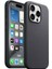 Apple iPhone 15 Pro Max Uyumlu Zore Magsafe Şarj Özellikli Mikro Fiber Optimal KAPAK-SIYAH-8680436728437-T 1