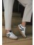 Kadın Sneaker Bağcıklı Düz Taban Spor Ayakkabı Tiyone Beyaz 2