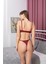 Bordo Dantelli Brode Iç Çamaşır Takımı Bralette (Balenli Sütyen &tanga) Seksii, Fantazii 7