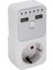Dalgalanma Koruyucusu Soket Gerilim Rölesi Dijital Zamanlayıcı Soket Anahtarı 6 Saat 220V 230V Cihaz Zaman Kontrol Cihazı Ab Tak (Yurt Dışından) 2