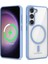Galaxy S23 Plus Kılıf Magsafe Wireless Şarj Özellikli Silikon Zore Ege KAPAK-MAVI-8680436673324-OTNV 1