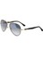 OS3419 01 Unisex Güneş Gözlüğü Metal Siyah Çerçeve Mavi Cam Damla Model 3