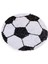 Puan Işlemeli Futbol Sequins Patch Paillette Aplike Tersinir Renk Siyah Beyaz 18CM (Yurt Dışından) 1