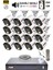 16 Kamera Sesli Gece Renkli Güvenlik Kamerası Full Hd-Su Geçirmez Güvenlik Kamerası Seti 250GB 2