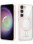 Galaxy S23 Plus Kılıf Magsafe Wireless Şarj Özellikli Silikon Zore Ege KAPAK-PEMBE-8680436673348-OTN 1