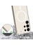 Galaxy S24 Ultra Kılıf Magsafe Şarj Özellikli Şeffaf Sert Pc Zore Embos KAPAK-RENKSIZ-8680436748367- 4