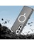 Galaxy S22 Plus Kılıf Magsafe Şarj Özellikli Şeffaf Sert Pc Zore Embos KAPAK-RENKSIZ-8680436672167-O 5