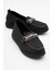 Kadın Tokalı Günlük Ayakkabı Siyah 1