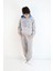Erkek Çocuk 2'li Takım Oversize Kapşonlu Sweatshirt-Beli Lastikli Alt Eşofman Takımı 3