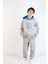 Erkek Çocuk 2'li Takım Oversize Kapşonlu Sweatshirt-Beli Lastikli Alt Eşofman Takımı 5