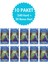 Panini Minecraft Koleksiyon Fat Pack Trading Cards 24LÜ x 10 Paket 1