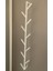 Fidan Metal Antre Çanta ,banyo Bornoz ve Havlu Askılık (7 Askılı - 75 cm ) - Beyaz 1