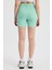 2190 Fitilli Kısa Tayt Su Yeşili 5