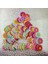 100X Çiçek Şekli 2 Delikli Ahşap Düğmeler Scrapbooking Dikiş El Sanatları 20MM (Yurt Dışından) 3