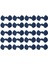 20 Pairs Yaprak Tasarım Cheongsam Donanması Için Çin Düğümü Kurbağa Düğmesi (Yurt Dışından) 2
