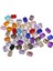 50PCS 13 * 18MM Dikdörtgen Akrilik Rhinestone Düğmesi Dıy Zanaat Için Çok Renkli (Yurt Dışından) 1