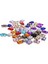 50PCS 13 * 18MM Dikdörtgen Akrilik Rhinestone Düğmesi Dıy Zanaat Için Çok Renkli (Yurt Dışından) 5