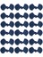 20 Pairs Yaprak Tasarım Cheongsam Donanması Için Çin Düğümü Kurbağa Düğmesi (Yurt Dışından) 5