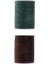 2x Polyester Mumlu, Deri Zanaat Için 0,5 mm Yuvarlak Mumlu Iplik (Yurt Dışından) 1