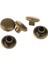 100 Çift Perçin 6/8/9/10MM Dia Çiviler El Sanatları Dıy Perçinler 6mm x 4mm, 6mm x 5mm (Yurt Dışından) 3