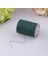 2 Adet 130 Metre 0,5 mm Yuvarlak Polyester Balmumu Iplik Dikiş Yeşili + Kırmızı (Yurt Dışından) 3