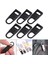 6x Metal Ayrılabilir Fermuar Etiketleri Çekme Sekmeleri Giyim Çantaları Için Set S (Yurt Dışından) 5
