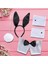 Head Band Bow Tie Bileklik Kuyruk Başlık Dekoratif Bowtie Tavşan Kostümü (Yurt Dışından) 5