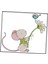 Sevimli Çiçek Mouse Kuş Çapraz Dikiş Kiti Önceden Baskılı Işi Ev Dekoru 14CT (Yurt Dışından) 3