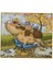 Inek Kuşlar Çapraz Dikiş Kitleri Sayılan Nakış Kiti Sanatsal Hobi Handikatif 14CT 34X31 cm (Yurt Dışından) 2