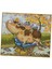 Inek Kuşlar Çapraz Dikiş Kitleri Sayılan Nakış Kiti Sanatsal Hobi Handikatif 14CT 34X31 cm (Yurt Dışından) 4