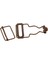 5x 6 Dungaree Bağlantı Müdürü Klipsler Klipsler/brace Tokaları Sırıştırıcılar Için 3.2cm Bronz 5 Pcs (Yurt Dışından) 4