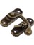 10PCS Antik Bronz Salıncak Kilidi Toka Çanta Kilitleme Kutusu Mandal Vida (Yurt Dışından) 3