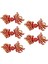 5 Pairs Geleneksel Çince Düğüm Kurbağa Düğmesi Kapakları Kostüm Dekoru Goldfish Kırmızı Kayısı (Yurt Dışından) 4