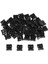 50PCS Plastik Çift Delikli Dize Kablosu Kilidi Bragtring Stop End Yay Düğmesi (Yurt Dışından) 2