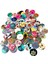 8X100PCS Ahşap 2 Delik Boyalı Dikiş Düğmeleri Zanaat Diy Scrapbooking 8 Adet (Yurt Dışından) 2