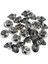 3X25 Adet Kanepe Başlık Döşeme Dekorasyonu Için Kristal Düğmeler 18MM Gri 3 Adet (Yurt Dışından) 3