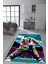 Kaymaz Taban Makinada Yıkanabilir Dijital Baskı Modern Desenli Çocuk Genç Odası Halısı Dot Taban Halı WLD05 1
